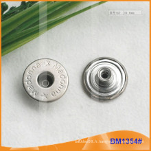 Bouton en métal, boutons Jean personnalisés BM1354